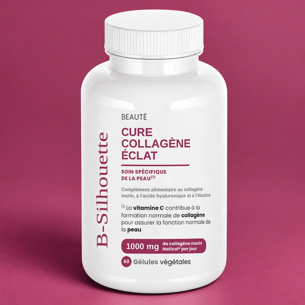 Cure Collagène Éclat B-Silhouette — flacon de 60 gélules végétales