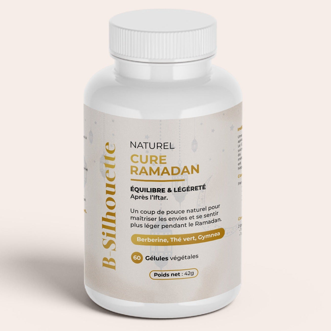Cure Ramadan B-Silhouette — flacon de 60 gélules végétales
